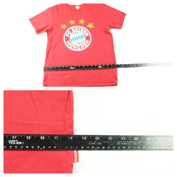 FC Bayern Size S Munchen Short Sleeve Shirt Man - Picture 3 of 6